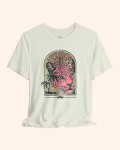 Uptown Girl Panther Graphic T-Shirt unisex t-shirt product image 8
