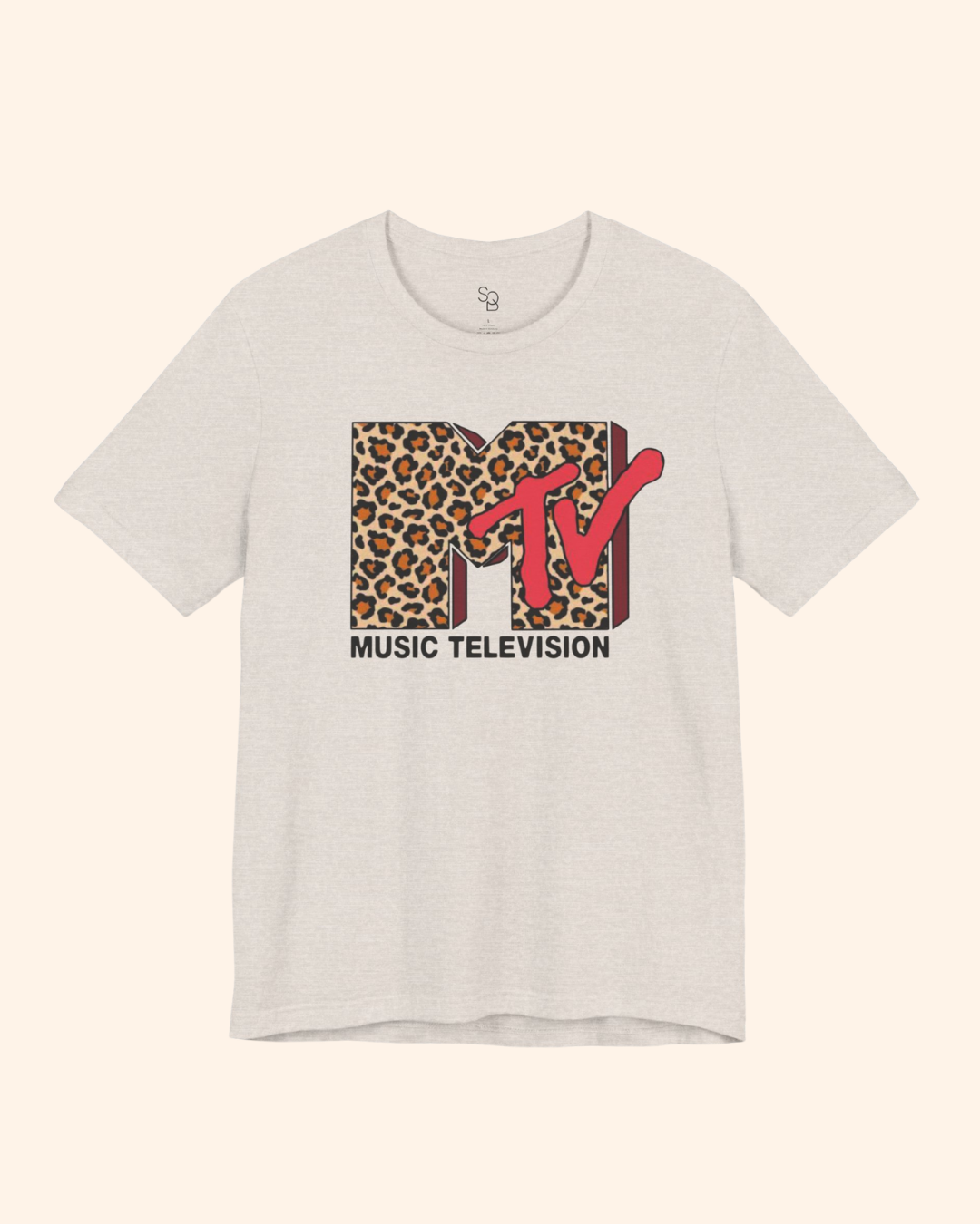 Leopard Music Graphic T-Shirt unisex t-shirt product image 2
