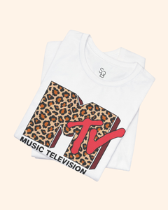 Leopard Music Graphic T-Shirt unisex t-shirt product image 9