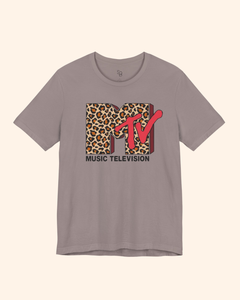 Leopard Music Graphic T-Shirt unisex t-shirt product image 4