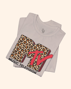 Leopard Music Graphic T-Shirt unisex t-shirt product image 12