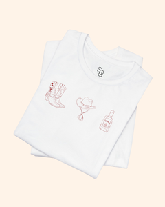 Rodeo Nights Western Graphic T-Shirt unisex t-shirt product image 5