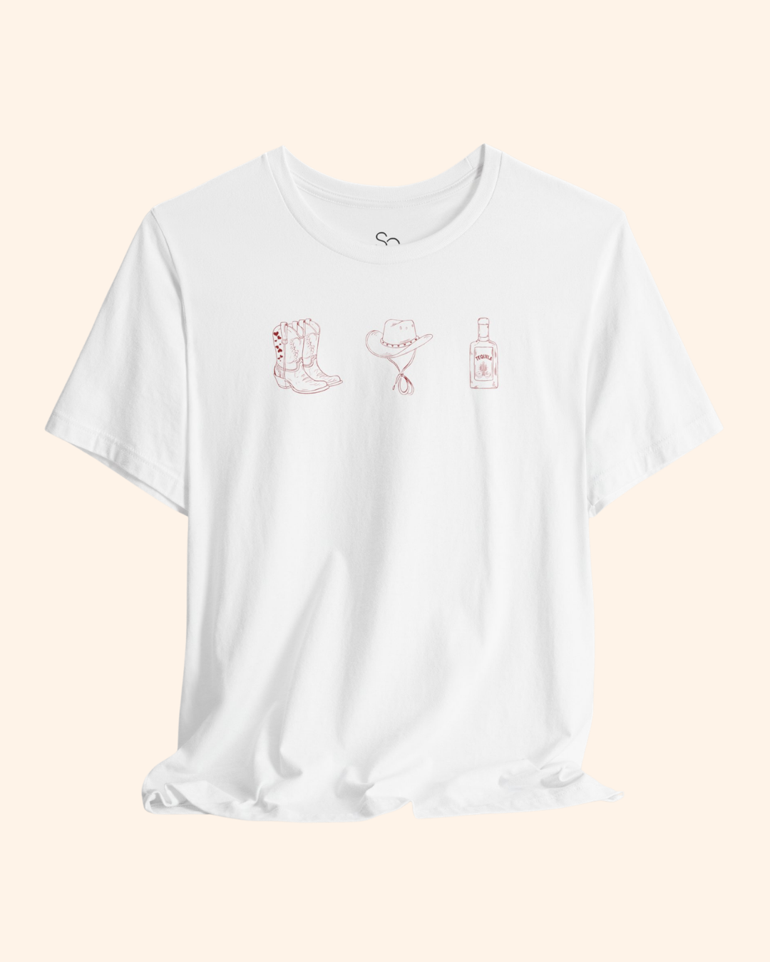 Rodeo Nights Western Graphic T-Shirt unisex t-shirt product image 6
