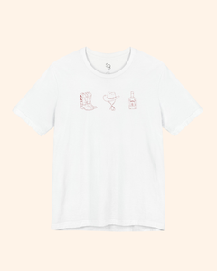 Rodeo Nights Western Graphic T-Shirt unisex t-shirt product image 7