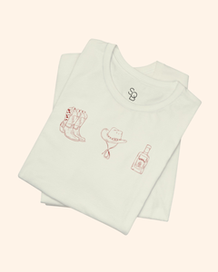 Rodeo Nights Western Graphic T-Shirt unisex t-shirt product image 8