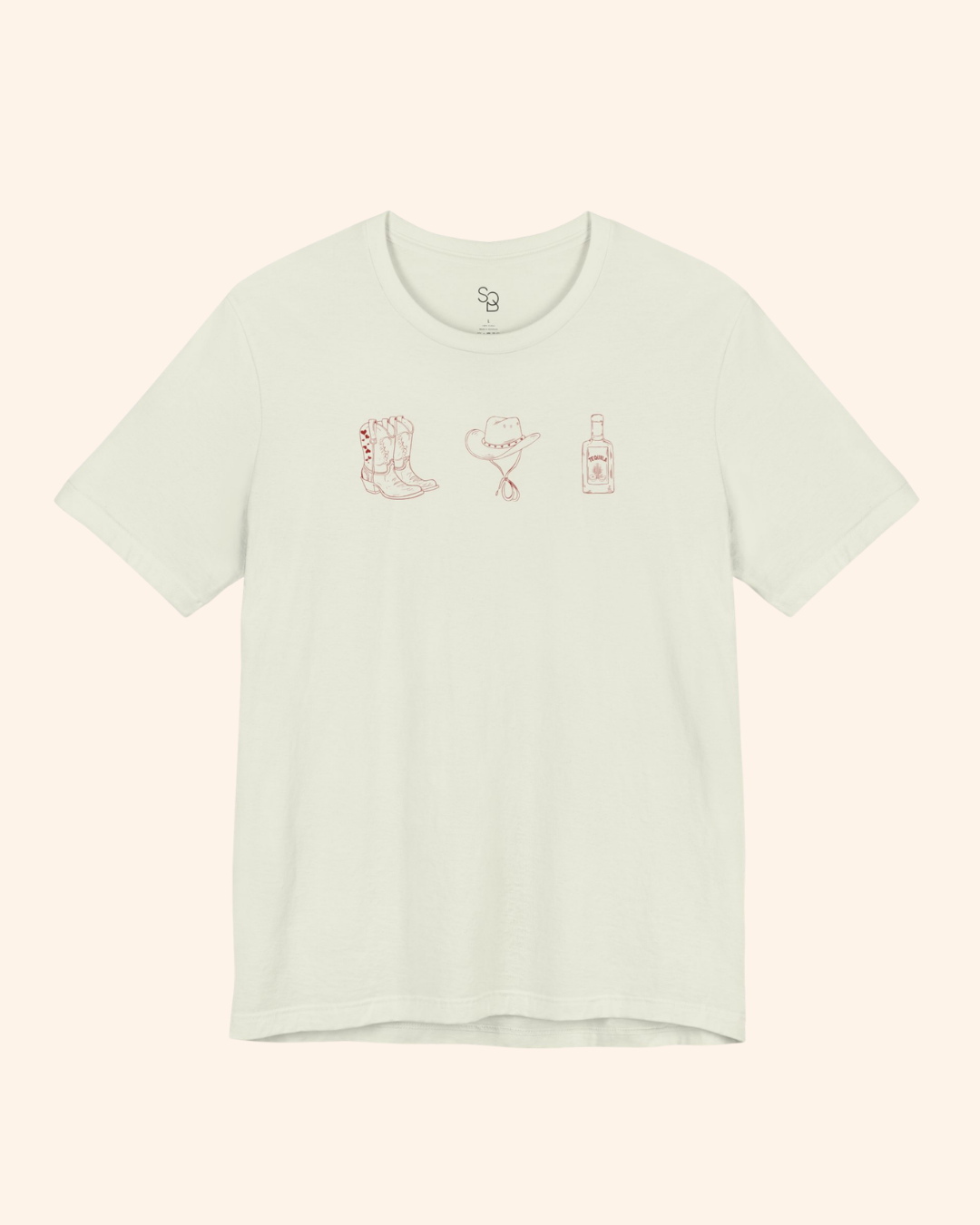 Rodeo Nights Western Graphic T-Shirt unisex t-shirt product image 9