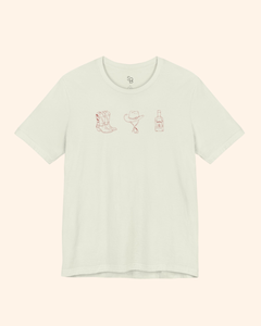 Rodeo Nights Western Graphic T-Shirt unisex t-shirt product image 9