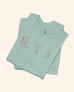 Rodeo Nights Western Graphic T-Shirt unisex t-shirt product image 11