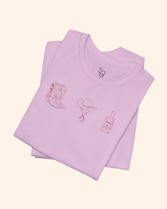 Rodeo Nights Western Graphic T-Shirt unisex t-shirt product image 12
