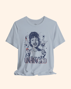 Unhinged Retro Martini Graphic T-Shirt unisex t-shirt product image 10