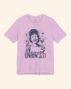 Unhinged Retro Martini Graphic T-Shirt unisex t-shirt product image 4