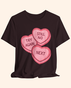 Still No, Next Heart Graphic T-Shirt unisex t-shirt product image 9