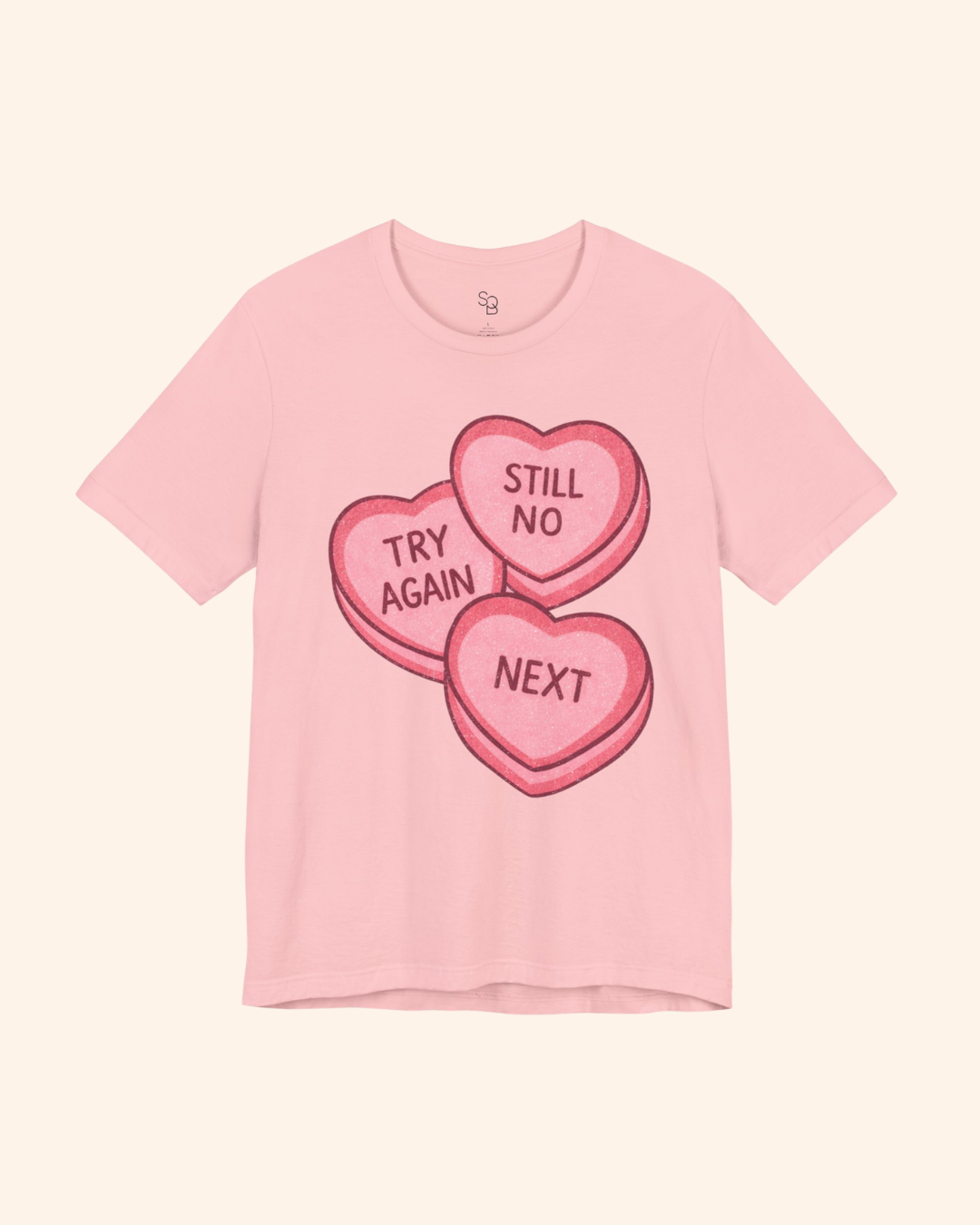 Still No, Next Heart Graphic T-Shirt unisex t-shirt product image 3