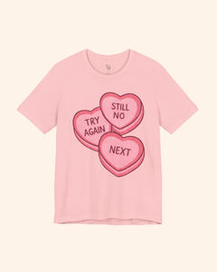 Still No, Next Heart Graphic T-Shirt unisex t-shirt product image 3