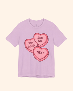 Still No, Next Heart Graphic T-Shirt unisex t-shirt product image 4