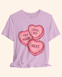 Still No, Next Heart Graphic T-Shirt unisex t-shirt product image 13