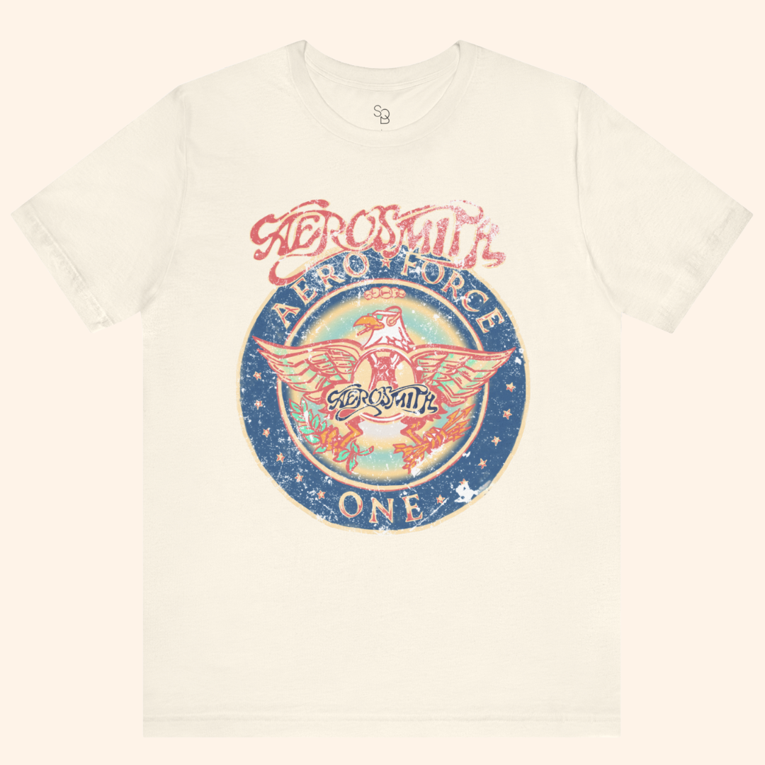 Aero Force One Rock Graphic Tee