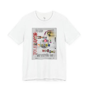 Dancing in the Rain Quote Graphic T-Shirt unisex t-shirt product image 5