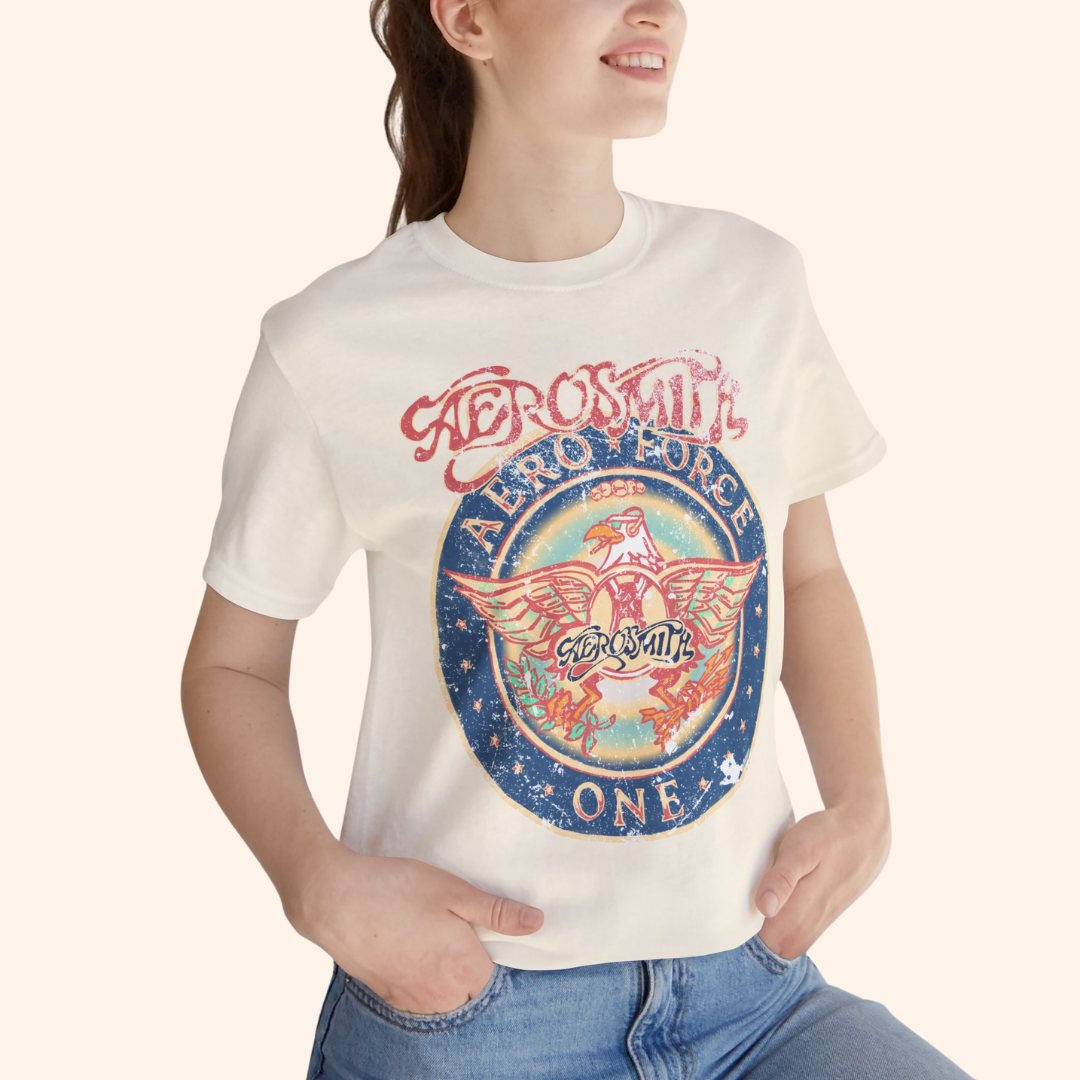 Aero Force One Rock Graphic Tee