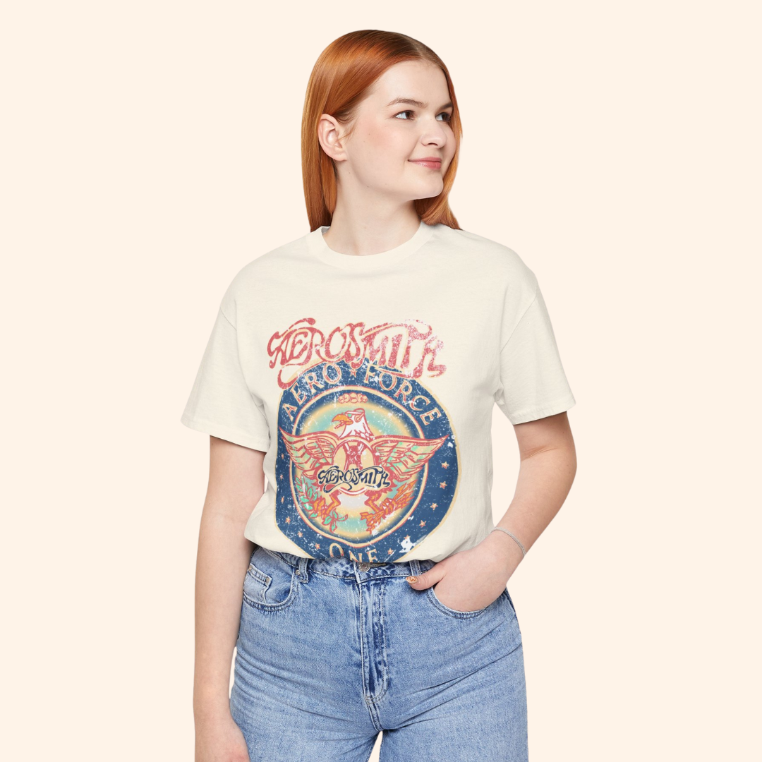 Aero Force One Rock Graphic Tee