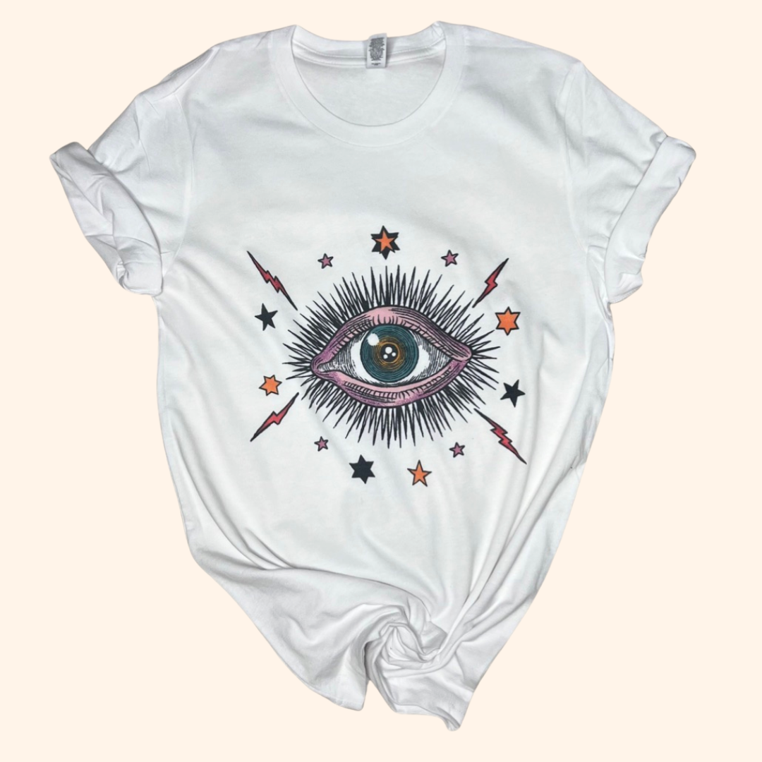 Stay Away Graphic Tee Shirt (Vintage Feel)