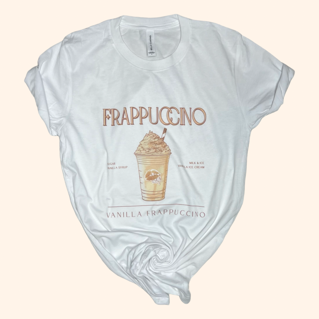 Vanilla Frappuccino T-shirt (Vintage Feel)