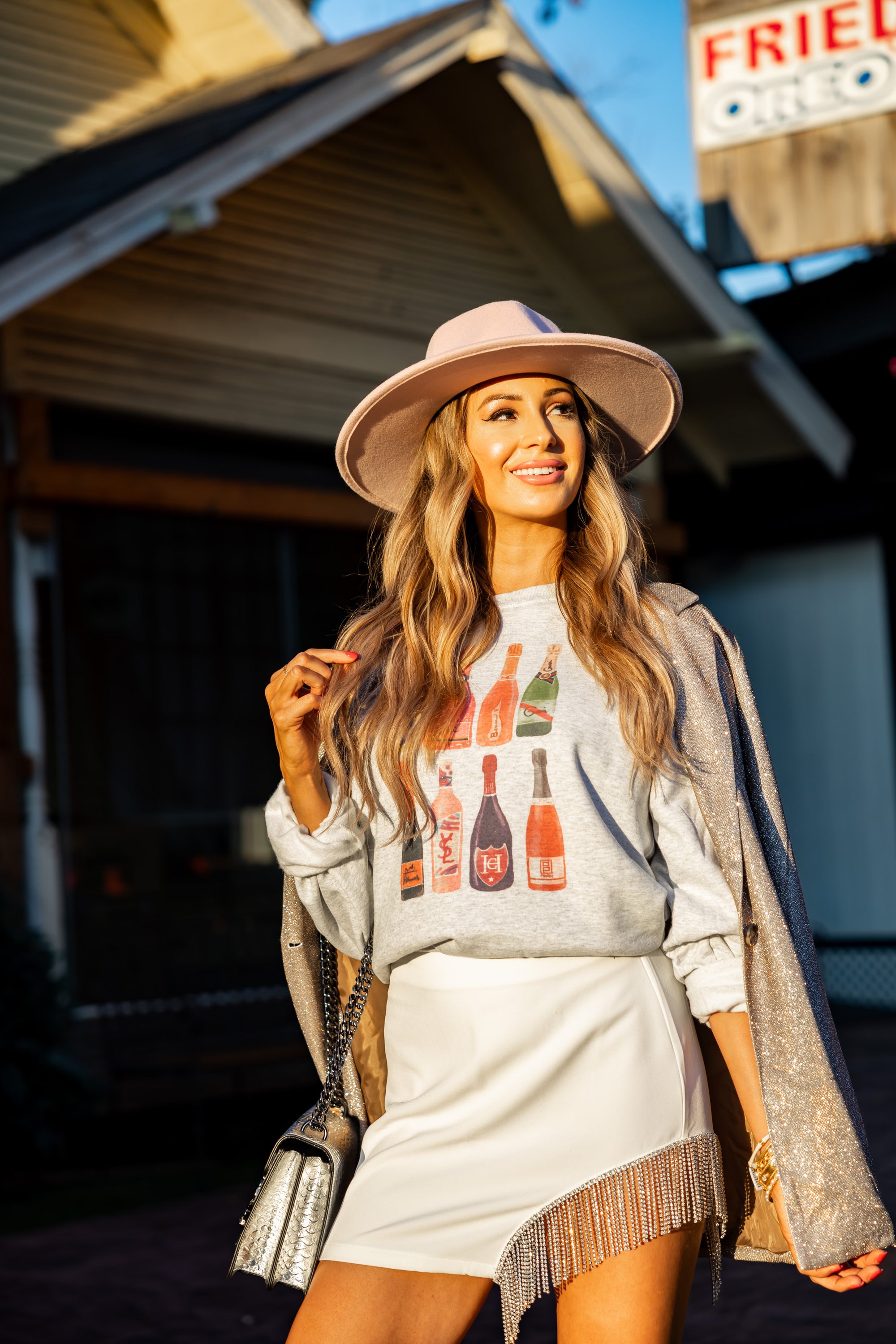 Drinking in Style Sweatshirt