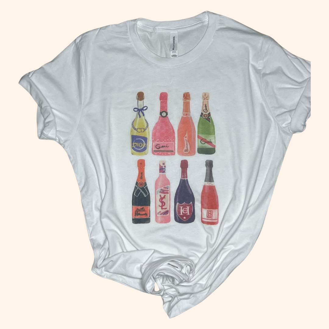 Drink In Style T-shirt (Vintage Feel)