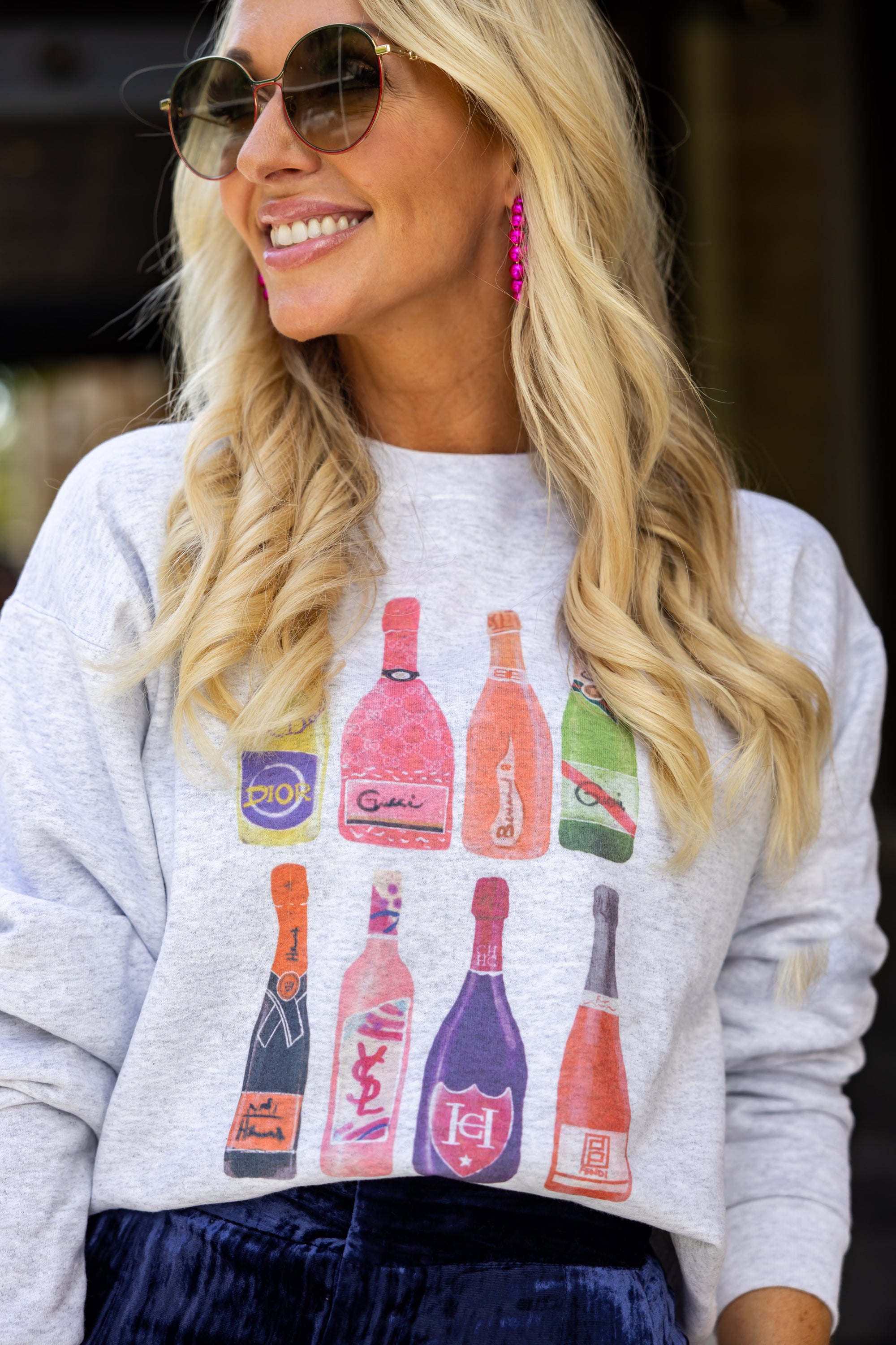 Drinking in Style Sweatshirt