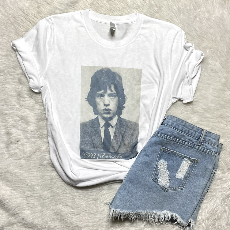 MP-Jagger Graphic T-shirt ( Vintage Feel ) Band Tee