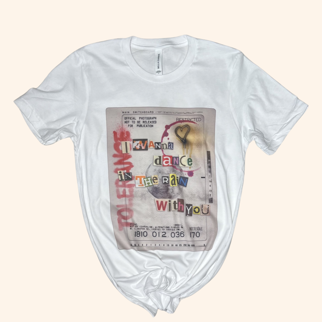 Dance in the Rain Graphic T-shirt (Vintage Feel)