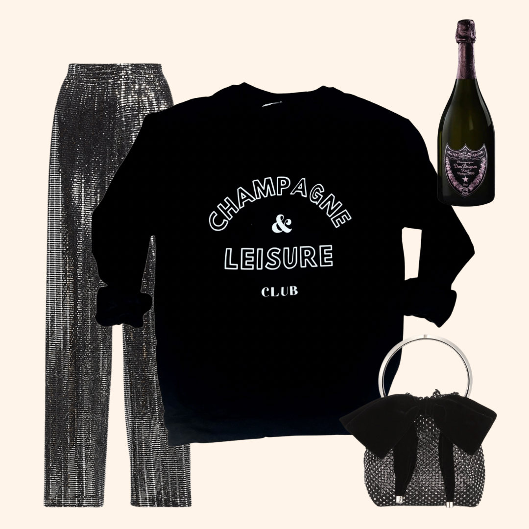 Champagne and Leisure Sweatshirt ( Retail Vinyl )
