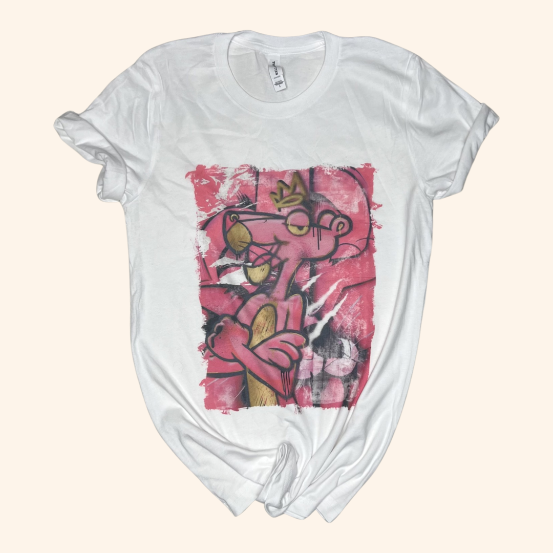 Pink Everything Graphic T-shirt ( Vintage Feel ) Band Tee