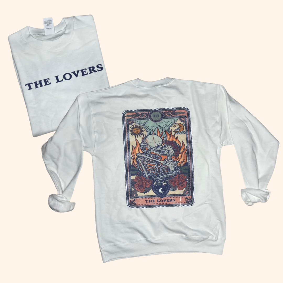 The Lovers Sweatshirt ( Vintage Feel )