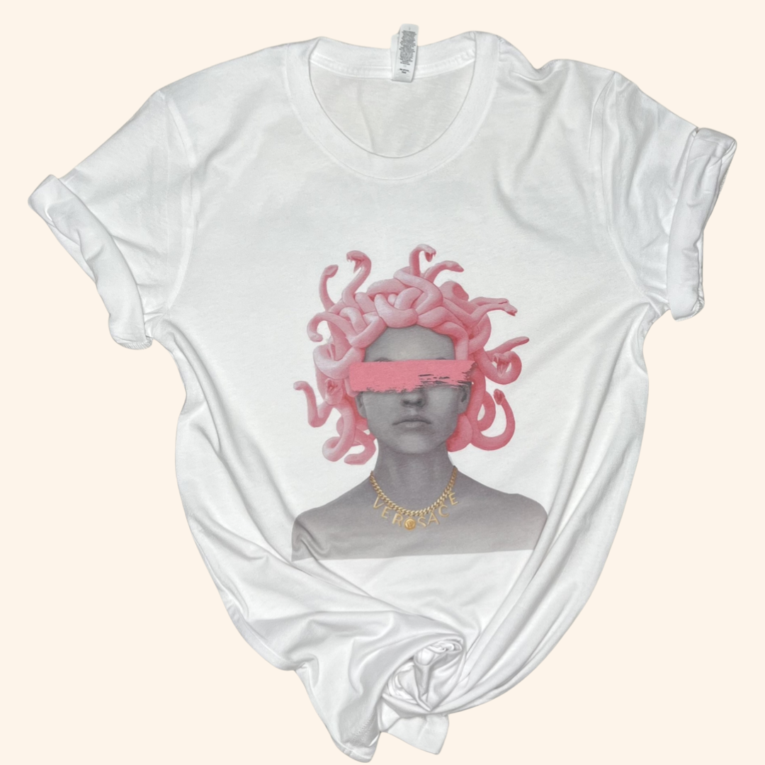 Medusa Tee Shirt (Vintage Feel )