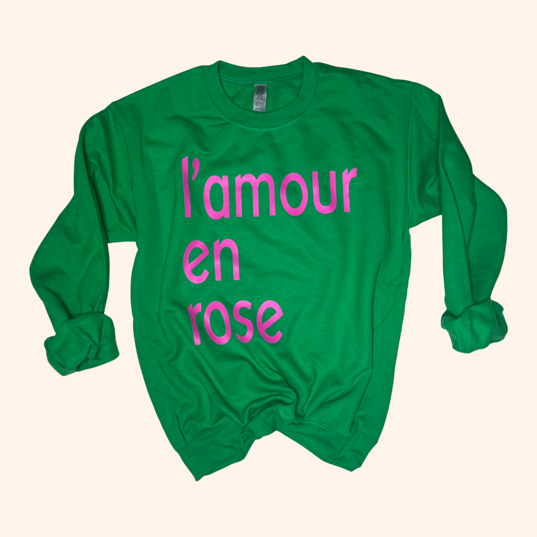 Love Is Pink Sweatshirt ( Retail Vinyl )