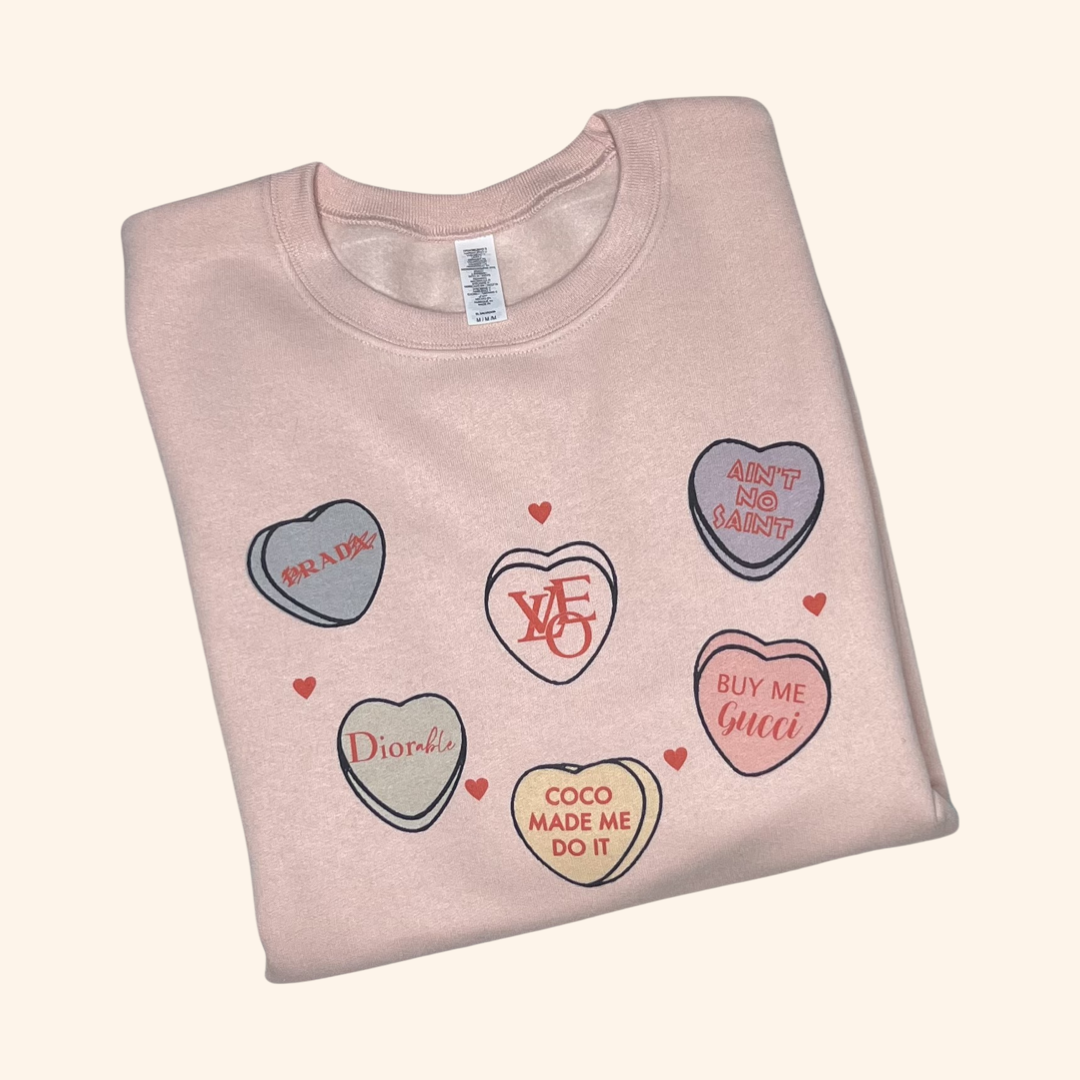 Sweet Love Sweatshirt ( Vintage Feel )